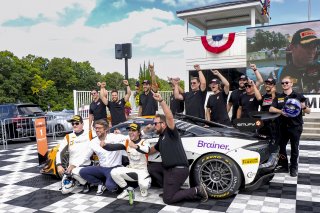 #919 McLaren Artura Trophy Evo of Cooper Broll and Tommy Pintos, Skip Barber Racing, McLaren Trophy America, Pro, SRO America, Road America, Elkhart Lake, WI, August 2025.
 | Brian Cleary/SRO