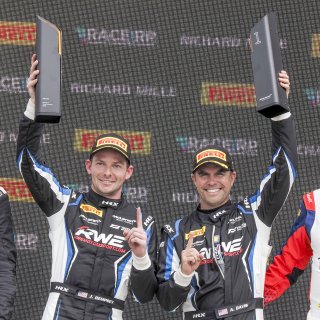 #10 McLaren Artura Trophy Evo of John Dempsey and Andrew Davis, RWE Motorsport, McLaren Trophy America, Pro-Am, SRO America, Road America, Elkhart Lake, WI, August 2025.
 | Brian Cleary/SRO