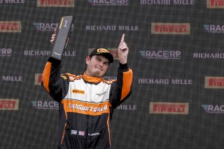 #21 McLaren Artura Trophy Evo of Colin Harrison, TechSport, McLaren Trophy America, Am, SRO America, Road America, Elkhart Lake, WI, August 2025.
 | Brian Cleary/SRO