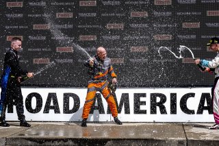 #49 McLaren Artura Trophy Evo of Stephen Sorbaro, OMS, McLaren Trophy America, Am, SRO America, Road America, Elkhart Lake, WI, August 2025.
 | Brian Cleary/SRO