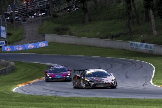 #5 McLaren Artura Trophy Evo of Deniz Teoman and Jeff Cook, Dark Horse Racing, McLaren Trophy America, SRO America, Road America, Elkhart Lake, WI, August 2025.
 | Brian Cleary/SRO
