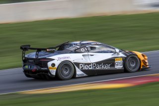 #919 McLaren Artura Trophy Evo of Cooper Broll and Tommy Pintos, Skip Barber Racing, McLaren Trophy America, Pro, SRO America, Road America, Elkhart Lake, WI, August 2025.
 | Brian Cleary/SRO