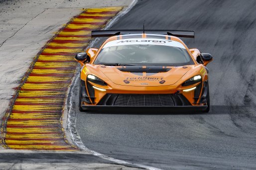 #21 McLaren Artura Trophy Evo of Colin Harrison, TechSport, McLaren Trophy America, Am, SRO America, Road America, Elkhart Lake, WI, August 2025.
 | Brian Cleary/SRO