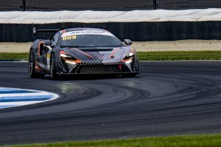 #5 McLaren Artura Trophy Evo of Deniz Teoman and Jeff Cook, Dark Horse Racing, McLaren Trophy America, SRO America, Indianapolis Motor Speedway, Sonoma, CA, March 2025.
 | Brian Cleary/SRO