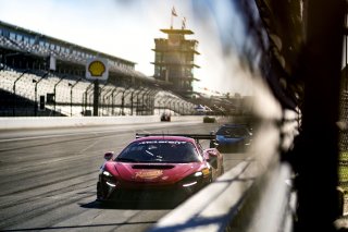 #74 McLaren Artura Trophy Evo of Casey Dennis and James Li, RWE Motorsport, McLaren Trophy America, Pro-Am, SRO America, Indianapolis Motor Speedway, Sonoma, CA, March 2025.
 | Brian Cleary/SRO