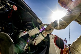 #74 McLaren Artura Trophy Evo of Casey Dennis and James Li, RWE Motorsport, McLaren Trophy America, Pro-Am, SRO America, Indianapolis Motor Speedway, Sonoma, CA, March 2025.
 | Brian Cleary/SRO