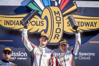 #74 McLaren Artura Trophy Evo of Casey Dennis and James Li, RWE Motorsport, McLaren Trophy America, Pro-Am, SRO America, Indianapolis Motor Speedway, Sonoma, CA, March 2025.
 | Brian Cleary/SRO