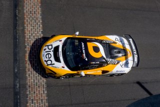 #919 McLaren Artura Trophy Evo of Cooper Broll and Tommy Pintos, Skip Barber Racing, McLaren Trophy America, Pro, SRO America, Indianapolis Motor Speedway, Sonoma, CA, March 2025.
 | Brian Cleary/SRO