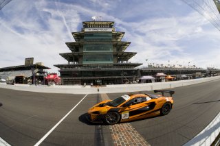 #21 McLaren Artura Trophy Evo of Colin Harrison, TechSport, McLaren Trophy America, Am, SRO America, Indianapolis Motor Speedway, Sonoma, CA, March 2025.
 | Brian Cleary/SRO