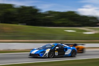 #7 McLaren Artura Trophy Evo of Randy Highland and Michael O'Brien, GMG Racing, McLaren Trophy, Pro-Am, SRO America, Road Atlanta, Braselton, GA, June 12 - 14, 2026
 | Fabian Lagunas | www.lagunasphotography.com | 2026