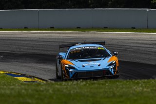 #65 McLaren Artura Trophy Evo of Robby Stockard and Matt Bell, Hooper Street Racing with OMS, McLaren Trophy, Pro, SRO America, Road Atlanta, Braselton, GA, June 12 - 14, 2026
 | Fabian Lagunas | www.lagunasphotography.com | 2026