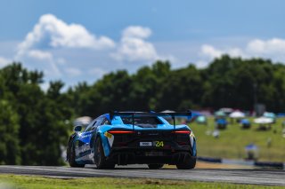 #24 McLaren Artura Trophy Evo of Tanner Harvey and Patrick Liddy, Forte Racing, McLaren Trophy, Pro, SRO America, Road Atlanta, Braselton, GA, June 12 - 14, 2026
 | Fabian Lagunas | www.lagunasphotography.com | 2026