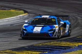 #7 McLaren Artura Trophy Evo of Randy Highland and Michael O'Brien, GMG Racing, McLaren Trophy, Pro-Am, SRO America, Road Atlanta, Braselton, GA, June 12 - 14, 2026
 | Fabian Lagunas | www.lagunasphotography.com | 2026