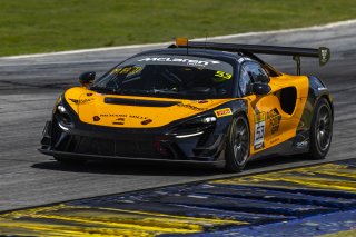 #53 McLaren Artura Trophy Evo of Neil Langberg and Kevin Madsen, Relapsing Polychondritis Motorsports/Forte Racing, McLaren Trophy, Pro-Am, SRO America, Road Atlanta, Braselton, GA, June 12 - 14, 2026
 | Fabian Lagunas | www.lagunasphotography.com | 2026