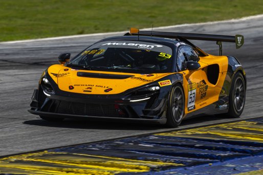 #53 McLaren Artura Trophy Evo of Neil Langberg and Kevin Madsen, Relapsing Polychondritis Motorsports/Forte Racing, McLaren Trophy, Pro-Am, SRO America, Road Atlanta, Braselton, GA, June 12 - 14, 2026
 | Fabian Lagunas | www.lagunasphotography.com | 2026