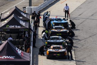 #100 McLaren Artura Trophy Evo of Cooper Broll, Forte Racing, McLaren Trophy, Am, SRO America, Road Atlanta, Braselton, GA, June 12 - 14, 2026, #53 McLaren Artura Trophy Evo of Neil Langberg and Kevin Madsen, Relapsing Polychondritis Motorsports/Forte Rac | Fabian Lagunas | www.lagunasphotography.com | 2026