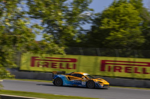 #15 McLaren Artura Trophy Evo of Fabio Grecco, OMS, McLaren Trophy, Am, SRO America, Road America, Elkhart Lake, WI, Aug 27 - 30, 2026
 | Fabian Lagunas | www.lagunasphotography.com | 2026