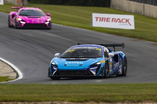 #24 McLaren Artura Trophy Evo of Tanner Harvey and Patrick Liddy, Forte Racing, McLaren Trophy, Pro, SRO America, Road America, Elkhart Lake, WI, Aug 27 - 30, 2026
 | Fabian Lagunas | www.lagunasphotography.com | 2026