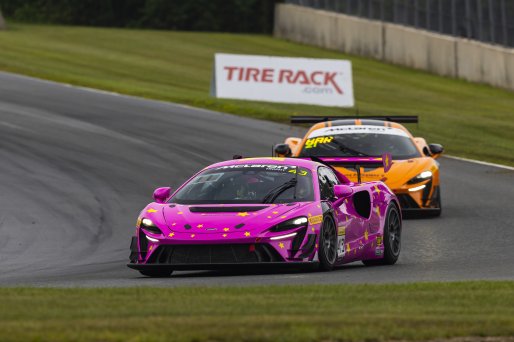 #43 McLaren Artura Trophy Evo of Alexandra Hainer and Jesse Lazare, Motorsport In Action, McLaren Trophy, Pro-Am, SRO America, Road America, Elkhart Lake, WI, Aug 27 - 30, 2026
 | Fabian Lagunas | www.lagunasphotography.com | 2026