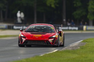 #74 McLaren Artura Trophy Evo of James Li and Sam Neser, RWE Motorsport, McLaren Trophy, Pro, SRO America, Road America, Elkhart Lake, WI, Aug 27 - 30, 2026
 | Fabian Lagunas | www.lagunasphotography.com | 2026