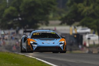 #65 McLaren Artura Trophy Evo of Robby Stockard and Matt Bell, Hooper Street Racing with OMS, McLaren Trophy, Pro, SRO America, Road America, Elkhart Lake, WI, Aug 27 - 30, 2026
 | Fabian Lagunas | www.lagunasphotography.com | 2026