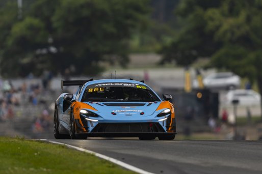 #65 McLaren Artura Trophy Evo of Robby Stockard and Matt Bell, Hooper Street Racing with OMS, McLaren Trophy, Pro, SRO America, Road America, Elkhart Lake, WI, Aug 27 - 30, 2026
 | Fabian Lagunas | www.lagunasphotography.com | 2026