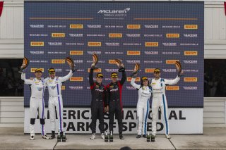 #74 McLaren Artura Trophy Evo of James Li and Sam Neser, RWE Motorsport, McLaren Trophy, Pro, SRO America, Road America, Elkhart Lake, WI, Aug 27 - 30, 2026, #53 McLaren Artura Trophy Evo of Neil Langberg and Kevin Madsen, Relapsing Polychondritis Motorsp | Fabian Lagunas | www.lagunasphotography.com | 2026