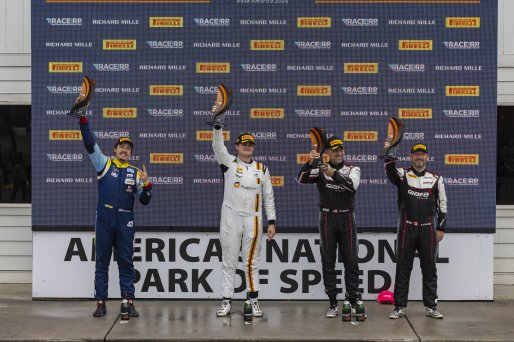 #100 McLaren Artura Trophy Evo of Cooper Broll, Forte Racing, McLaren Trophy, Am, SRO America, Road America, Elkhart Lake, WI, Aug 27 - 30, 2026, #413 McLaren Artura Trophy Evo of Zach Lumsden, Colorado Motorsport with Flying Lizard, #812 McLaren Artura T | Fabian Lagunas | www.lagunasphotography.com | 2026