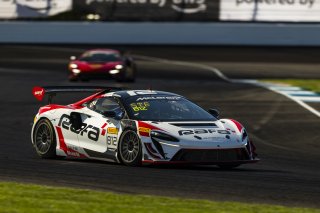 #812 McLaren Artura Trophy Evo of Michael Steeves and Keegan Massey, RAFA Racing Team, McLaren Trophy, Am, SRO America, Indianapolis 8 Hour, Indianapolis Motor Speedway, Speedway, IN, Oct 7 - 11, 2026
 | Fabian Lagunas | www.lagunasphotography.com | 2026