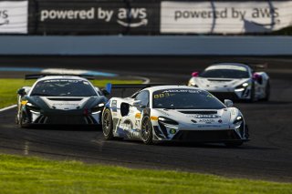 #47 McLaren Artura Trophy Evo of Alex Pollard and Spencer Schmidt, RWE Motorsport, McLaren Trophy, Pro-Am, SRO America, Indianapolis 8 Hour, Indianapolis Motor Speedway, Speedway, IN, Oct 7 - 11, 2026
 | Fabian Lagunas | www.lagunasphotography.com | 2026