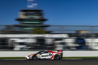 #812 McLaren Artura Trophy Evo of Michael Steeves and Keegan Massey, RAFA Racing Team, McLaren Trophy, Am, SRO America, Indianapolis 8 Hour, Indianapolis Motor Speedway, Speedway, IN, Oct 7 - 11, 2026
 | Fabian Lagunas | www.lagunasphotography.com | 2026