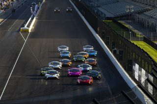 Race Start, #74 McLaren Artura Trophy Evo of Sam Neser and James Li, RWE Motorsport, McLaren Trophy, Pro, SRO America, Indianapolis 8 Hour, Indianapolis Motor Speedway, Speedway, IN, Oct 7 - 11, 2026
 | Fabian Lagunas | www.lagunasphotography.com | 2026