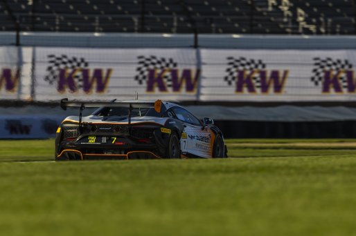#7 McLaren Artura Trophy Evo of Randy Highland and Michael O'Brien, GMG Racing, McLaren Trophy, Pro-Am, SRO America, Indianapolis 8 Hour, Indianapolis Motor Speedway, Speedway, IN, Oct 7 - 11, 2026
 | Fabian Lagunas | www.lagunasphotography.com | 2026