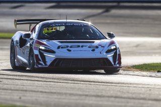 #812 McLaren Artura Trophy Evo of Michael Steeves and Keegan Massey, RAFA Racing Team, McLaren Trophy, Am, SRO America, Indianapolis 8 Hour, Indianapolis Motor Speedway, Speedway, IN, Oct 7 - 11, 2026
 | Fabian Lagunas | www.lagunasphotography.com | 2026