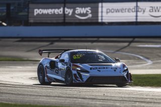 #812 McLaren Artura Trophy Evo of Michael Steeves and Keegan Massey, RAFA Racing Team, McLaren Trophy, Am, SRO America, Indianapolis 8 Hour, Indianapolis Motor Speedway, Speedway, IN, Oct 7 - 11, 2026
 | Fabian Lagunas | www.lagunasphotography.com | 2026