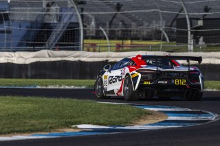 #812 McLaren Artura Trophy Evo of Michael Steeves and Keegan Massey, RAFA Racing Team, McLaren Trophy, Am, SRO America, Indianapolis 8 Hour, Indianapolis Motor Speedway, Speedway, IN, Oct 7 - 11, 2026
 | Fabian Lagunas | www.lagunasphotography.com | 2026