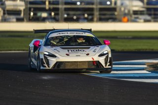 #62 McLaren Artura Trophy Evo of Evan King and Dominic Starkweather, Flying Lizard Motorsports, McLaren Trophy, Pro-Am, SRO America, Indianapolis 8 Hour, Indianapolis Motor Speedway, Speedway, IN, Oct 7 - 11, 2026
 | Fabian Lagunas | www.lagunasphotography.com | 2026