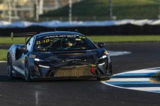 #22 McLaren Artura Trophy Evo of Ryan James and Oliver Webb, Greystone GT, McLaren Trophy, Pro-Am, SRO America, Indianapolis 8 Hour, Indianapolis Motor Speedway, Speedway, IN, Oct 7 - 11, 2026
 | Fabian Lagunas | www.lagunasphotography.com | 2026