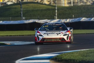 #812 McLaren Artura Trophy Evo of Michael Steeves and Keegan Massey, RAFA Racing Team, McLaren Trophy, Am, SRO America, Indianapolis 8 Hour, Indianapolis Motor Speedway, Speedway, IN, Oct 7 - 11, 2026
 | Fabian Lagunas | www.lagunasphotography.com | 2026
