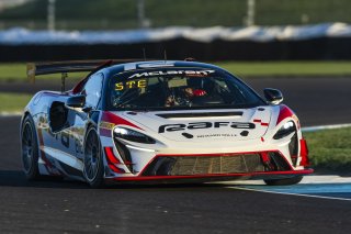 #812 McLaren Artura Trophy Evo of Michael Steeves and Keegan Massey, RAFA Racing Team, McLaren Trophy, Am, SRO America, Indianapolis 8 Hour, Indianapolis Motor Speedway, Speedway, IN, Oct 7 - 11, 2026
 | Fabian Lagunas | www.lagunasphotography.com | 2026
