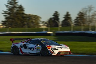 #812 McLaren Artura Trophy Evo of Michael Steeves and Keegan Massey, RAFA Racing Team, McLaren Trophy, Am, SRO America, Indianapolis 8 Hour, Indianapolis Motor Speedway, Speedway, IN, Oct 7 - 11, 2026
 | Fabian Lagunas | www.lagunasphotography.com | 2026