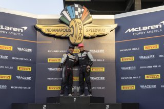 #812 McLaren Artura Trophy Evo of Michael Steeves and Keegan Massey, RAFA Racing Team, McLaren Trophy, Am, SRO America, Indianapolis 8 Hour, Indianapolis Motor Speedway, Speedway, IN, Oct 7 - 11, 2026
 | Andrew Miterko Photography LLC &copy;2026