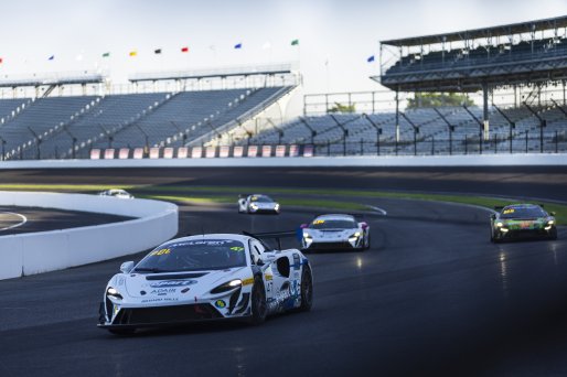 #47 McLaren Artura Trophy Evo of Alex Pollard and Spencer Schmidt, RWE Motorsport, McLaren Trophy, Pro-Am, SRO America, Indianapolis 8 Hour, Indianapolis Motor Speedway, Speedway, IN, Oct 7 - 11, 2026
 | Andrew Miterko Photography LLC &copy;2026