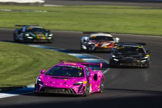 #43 McLaren Artura Trophy Evo of Alexandra Hainer and Jesse Lazare, Motorsport In Action, McLaren Trophy, Pro-Am, SRO America, Indianapolis 8 Hour, Indianapolis Motor Speedway, Speedway, IN, Oct 7 - 11, 2026
 | Fabian Lagunas | www.lagunasphotography.com | 2026