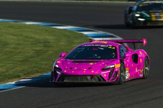 #43 McLaren Artura Trophy Evo of Alexandra Hainer and Jesse Lazare, Motorsport In Action, McLaren Trophy, Pro-Am, SRO America, Indianapolis 8 Hour, Indianapolis Motor Speedway, Speedway, IN, Oct 7 - 11, 2026
 | Fabian Lagunas | www.lagunasphotography.com | 2026