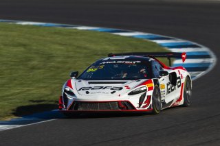 #812 McLaren Artura Trophy Evo of Michael Steeves and Keegan Massey, RAFA Racing Team, McLaren Trophy, Am, SRO America, Indianapolis 8 Hour, Indianapolis Motor Speedway, Speedway, IN, Oct 7 - 11, 2026
 | Fabian Lagunas | www.lagunasphotography.com | 2026