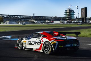 #812 McLaren Artura Trophy Evo of Michael Steeves and Keegan Massey, RAFA Racing Team, McLaren Trophy, Am, SRO America, Indianapolis 8 Hour, Indianapolis Motor Speedway, Speedway, IN, Oct 7 - 11, 2026
 | Fabian Lagunas | www.lagunasphotography.com | 2026