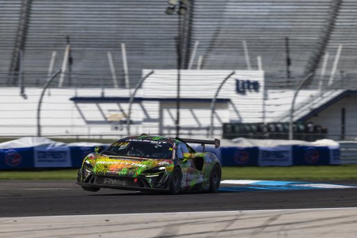#11 McLaren Artura Trophy Evo of Edmond Barseghian and Tommy Pintos, RWE Motorsport, McLaren Trophy, Pro-Am, SRO America, Indianapolis 8 Hour, Indianapolis Motor Speedway, Speedway, IN, Oct 7 - 11, 2026
 | Fabian Lagunas | www.lagunasphotography.com | 2026