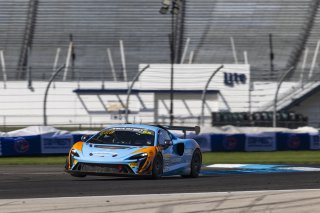 #65 McLaren Artura Trophy Evo of Robby Stockard and Matt Bell, Hooper Street Racing with OMS, McLaren Trophy, Pro, SRO America, Indianapolis 8 Hour, Indianapolis Motor Speedway, Speedway, IN, Oct 7 - 11, 2026
 | Fabian Lagunas | www.lagunasphotography.com | 2026