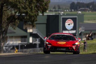 #74 McLaren Artura Trophy Evo of James Li and Sam Neser, RWE Motorsport, McLaren Trophy, Pro, SRO America, Sonoma Raceway, Sonoma, CA, Mar 27 - 29, 2026
 | Fabian Lagunas&copy;2026